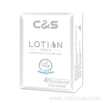 Ultra Soft Mini Pocket Tissue With Lotion Ingredients